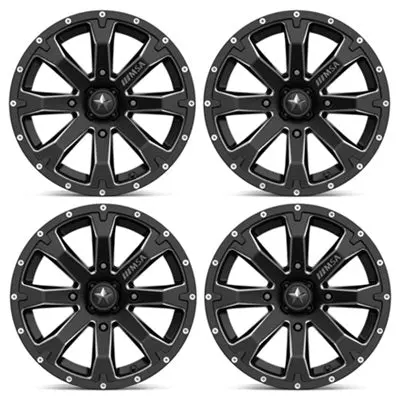 Msa M42 Bounty Wheels - Black & Milled 1