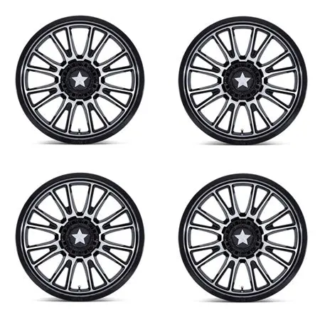 Msa M51 Thunderlips Wheels - Gloss Black & Machined 1
