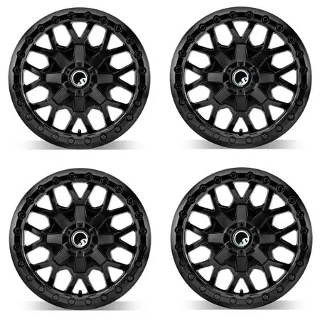 Superatv Madlock Beadlock Wheels - Satin Black 1