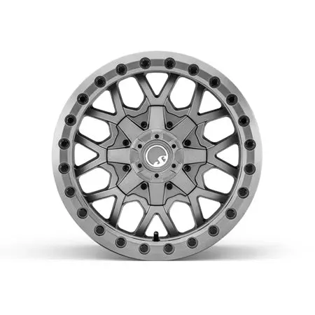 Superatv Madlock Beadlock Wheels - Satin Gunmetal 3