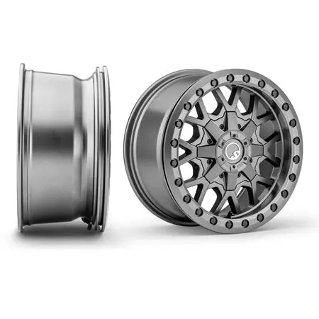 Superatv Madlock Beadlock Wheels - Satin Gunmetal 3