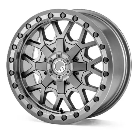 Superatv Madlock Beadlock Wheels - Satin Gunmetal 2