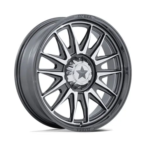Msa Ma055 Commander Wheels - Platinum & Machined Face 2