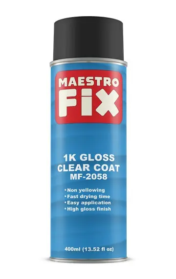 Maestro Fix 1K Clearcoat, Aerosol, 13.5 Oz (400Ml) 1