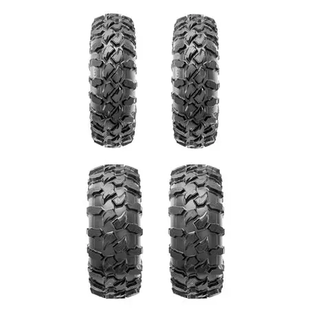 Maxxis Carnage Tires 2 Ea. 29X9-14 & 2 Ea. 29X11-14 - Set 1