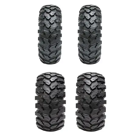 Maxxis Mu511 Mu521 Tires 2 Ea. 27X9-12 & 2 Ea. 27X11-12 Set 1