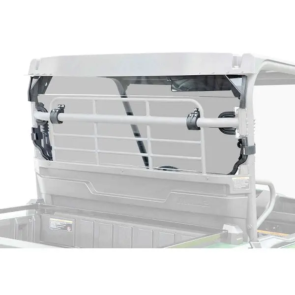Superatv Kawasaki Mule Pro Mx Rear Windshield 1