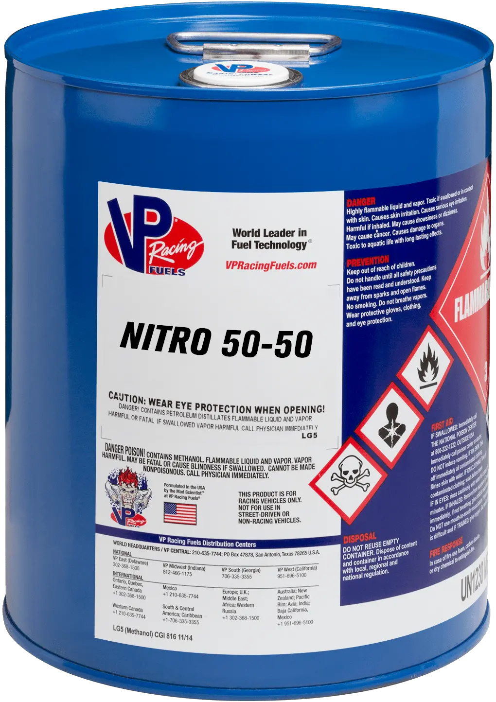 Nitromethane 50-50 Vp Racing Fuel 1