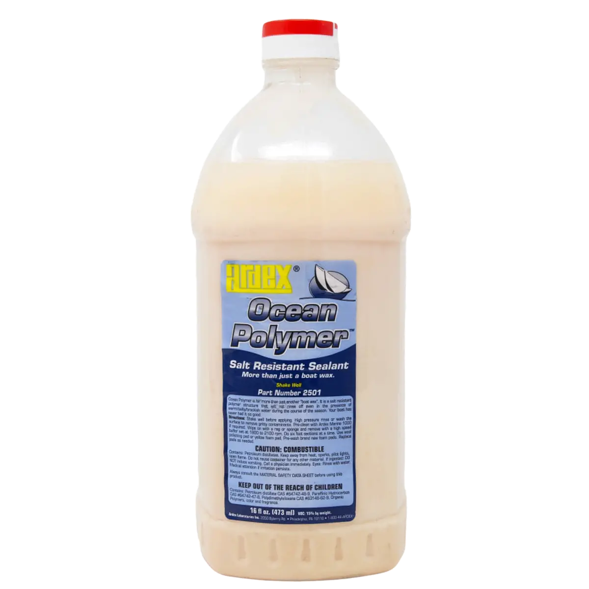 Ardex Labs® Ocean Polymer® Liquid Marine Wax And Sealant, 32Oz 1
