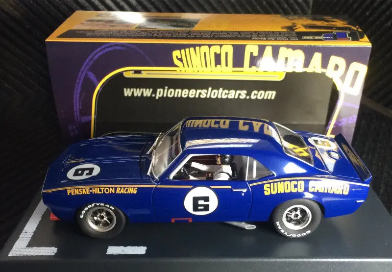 Pioneer "Sunoco" 1968 Chevrolet Camaro Z-28 #6 Dpr 1/32 Scale Slot Car P049 1