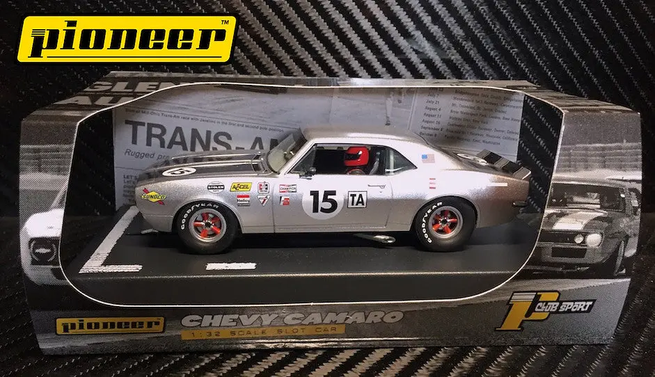 Pioneer 1968 Chevrolet Camaro T/A #15 12Hr Enduro Dpr 1/32 Scale Slot Car P060 1