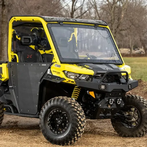 Superatv Maxdrive Power Flip Windshield – Can-Am Defender Hd10 2
