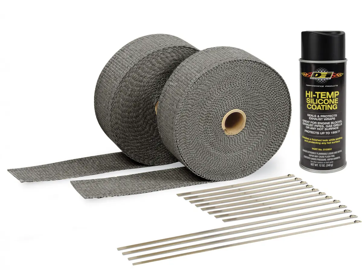 Design Engineering Black Exhaust Wrap And Black Ht Coating 1