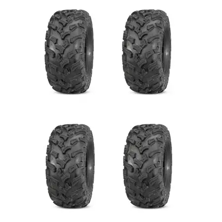 Quadboss Qbt447 Tires 25X10-12 - Set Of 4 1
