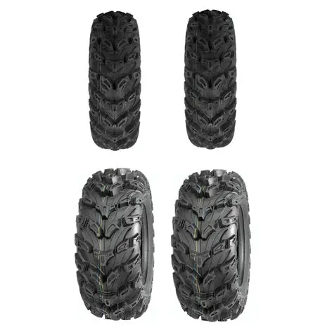 Quadboss Qbt672 Tires 2 Ea. 27X9-12 & 2 Ea. 27X11-12 - Set 1