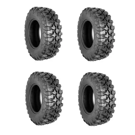 Quadboss Qbt889 Tires 28X10-14 - Set Of 4 1