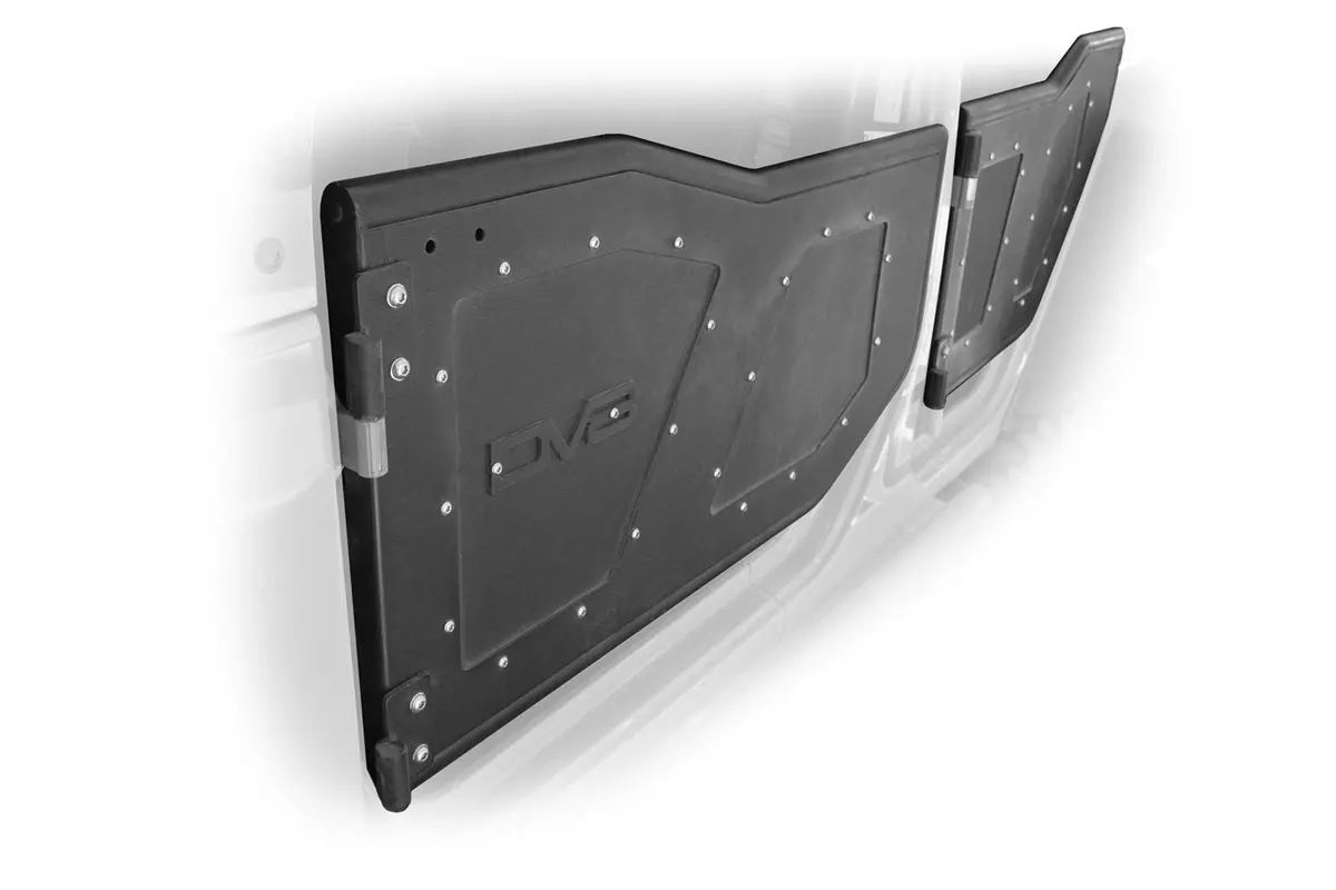 Wangler Rock Doors Plated Steel Front Pair For 07-18 Wrangler Jk 1