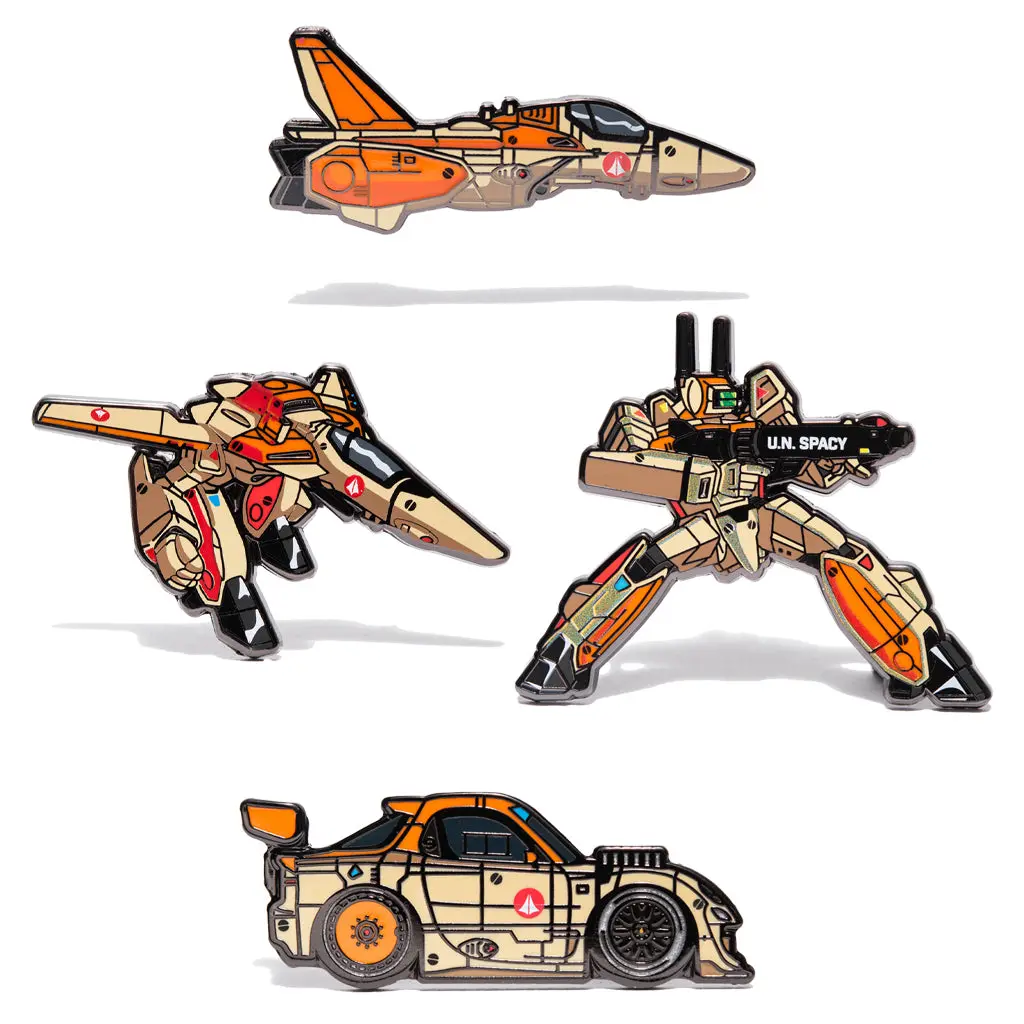 Robotech  - Vf1d Set 1