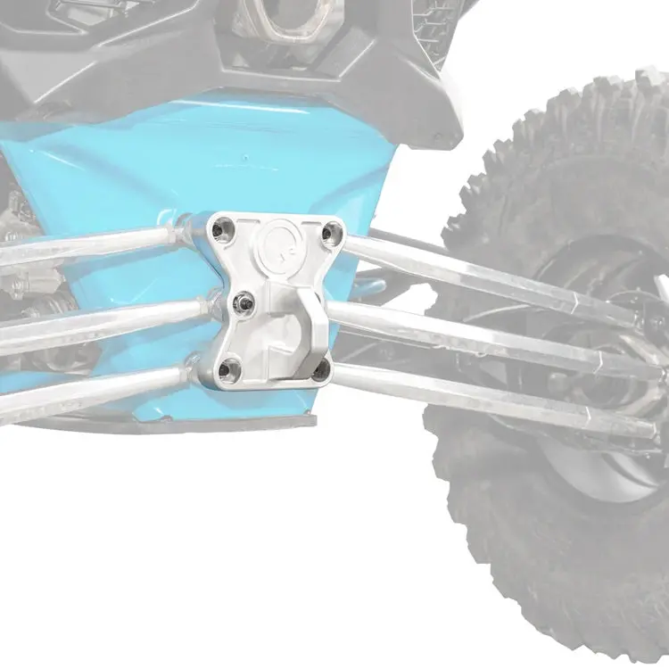 Superatv Can-Am Maverick X3 Billet Radius Rod Plate 1