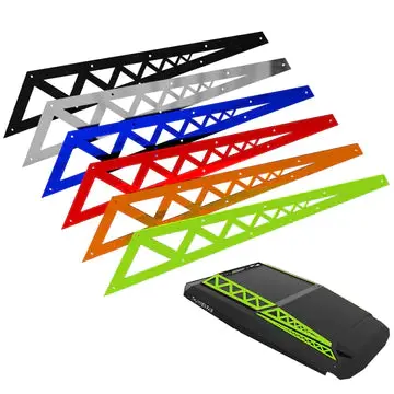 Accent Panels For The Rzr Level 2 & 3 Audio Roof (4-Seat) 1