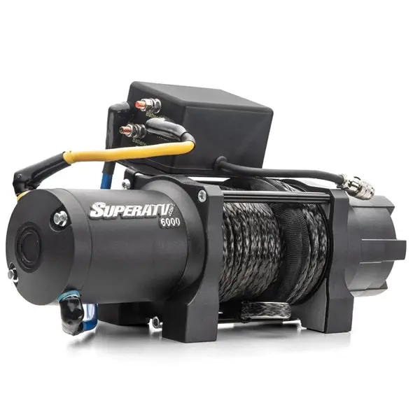 Superatv Polaris Rzr Xp 1000 Ready-Fit Winch (2014-23) 1