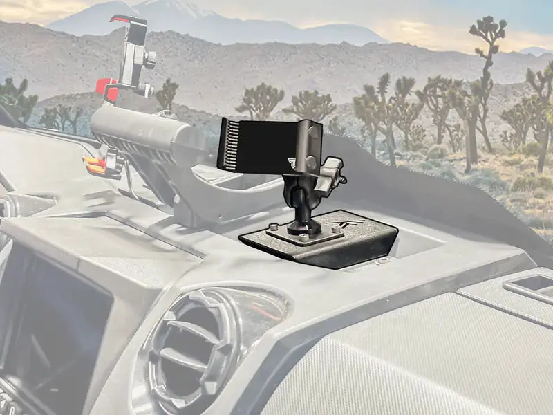 Thumper Fab Ranger 1500 Xd Phone Mount (Passenger Side) 1