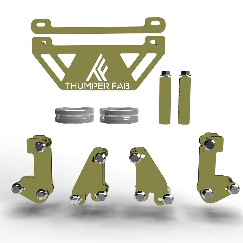 Thumper Fab Ranger 1000 3-Inch Lift Kit 1