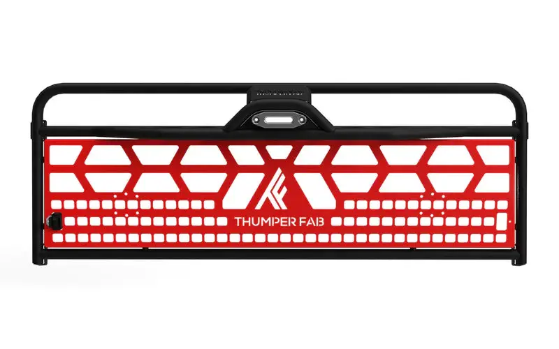 Thumper Fab Ranger Winch Headache Rack 1