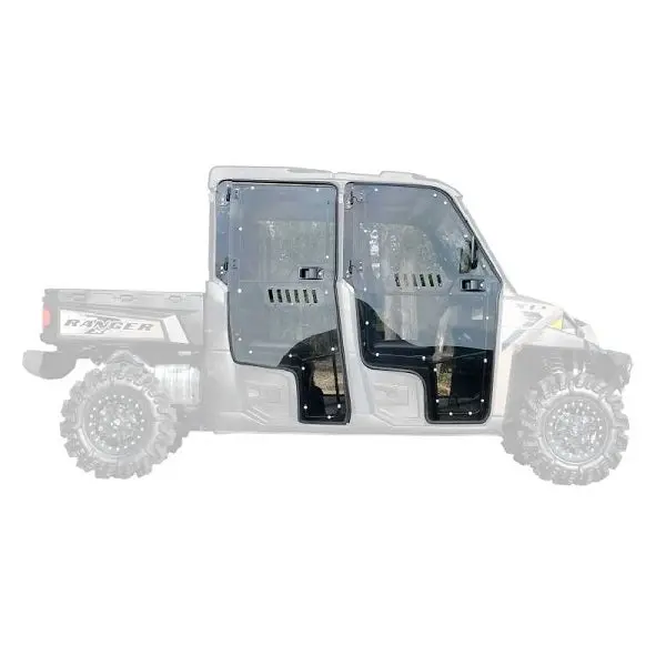Superatv Polaris Ranger Xp 1000 Crew Cab Enclosure Doors 1