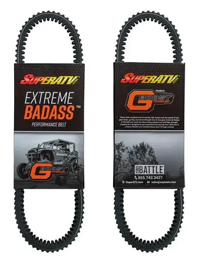 Superatv Polaris Ranger Xp 1000 Heavy Duty Drive Belts 4