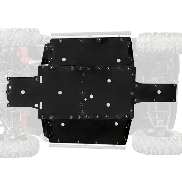 Superatv Honda Pioneer 700-4 Full Skid Plate 1