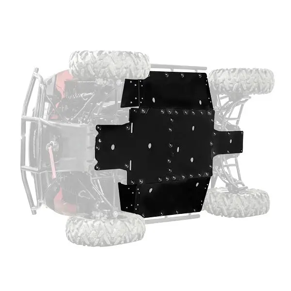 Superatv Honda Pioneer 700-4 Full Skid Plate 2