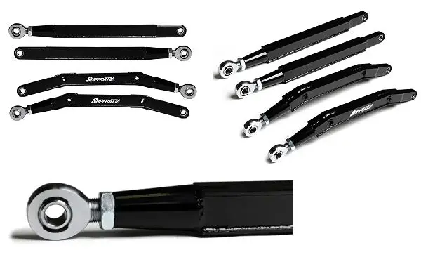 Superatv Honda Talon 1000R High Clearance Boxed Radius Arms 1