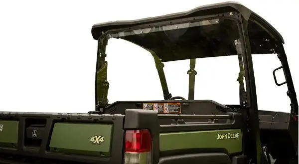 Superatv John Deere Gator Xuv 835 865 Rear Windshield 1