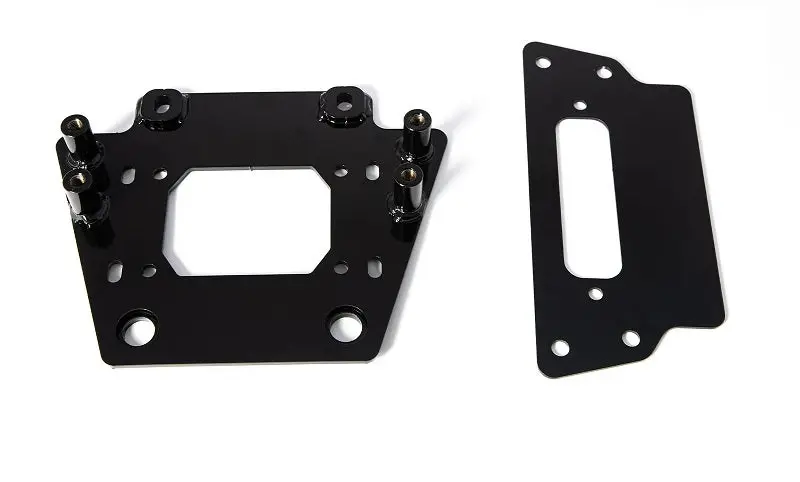 Superatv Kawasaki Teryx Krx 1000 Winch Mounting Plate 1