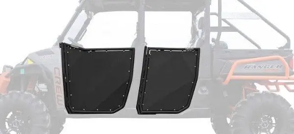 Superatv Polaris Ranger Xp 1000 Crew Aluminum Doors 2017-18 1