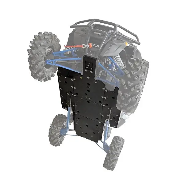 Superatv Polaris Rzr Xp Turbo Full Skid Plate (2016-2021) 1