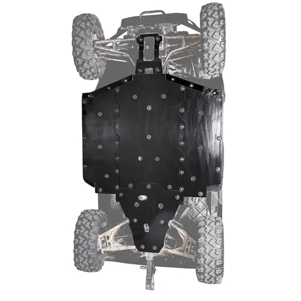 Superatv Polaris Ranger Xp Kinetic Full Skid Plate 1