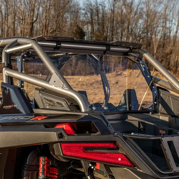 Superatv Polaris Rzr Pro R Rear Windshield 1