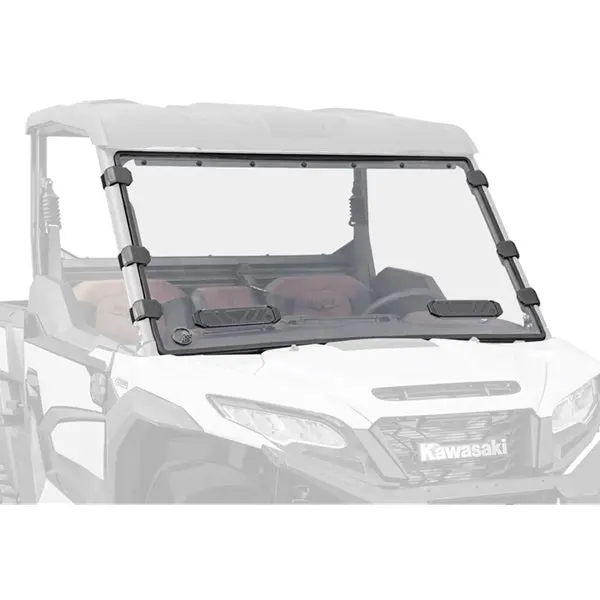 Superatv Kawasaki Ridge Vented Windshield 1