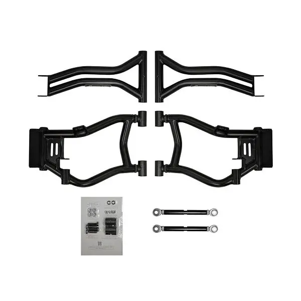 Superatv Polaris Rzr S 800 1.5" Rear Offset A-Arms 1