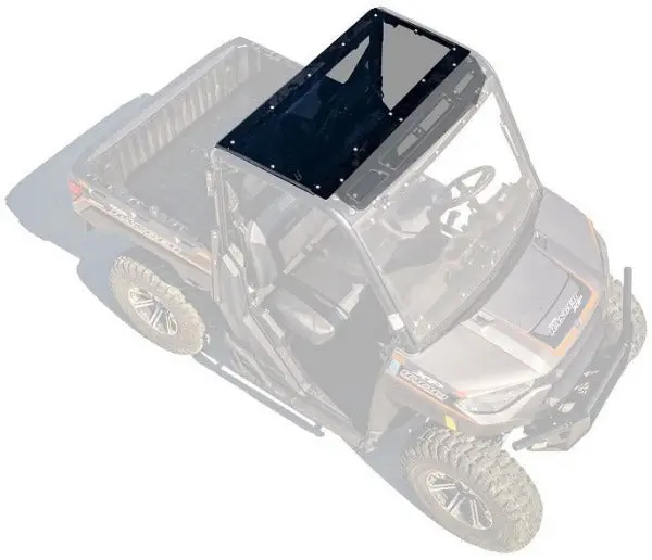 Superatv Polaris Ranger Xp 1000 Tinted Roof Top 1