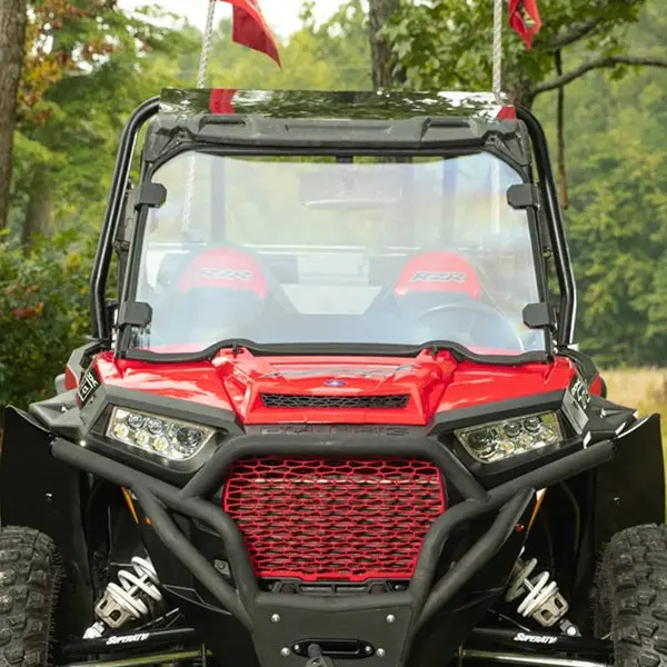 Superatv Polaris Rzr 900 Scratch Resistant Full Windshields 1