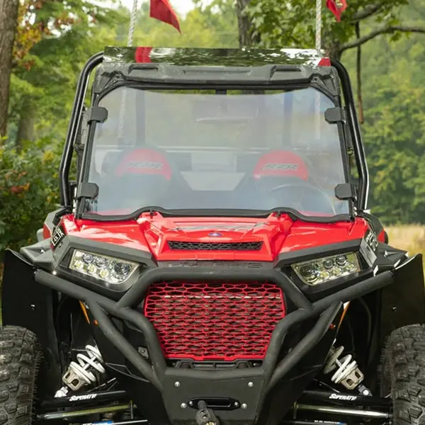 Superatv Polaris Rzr 900 Scratch Resistant Full Windshields 2