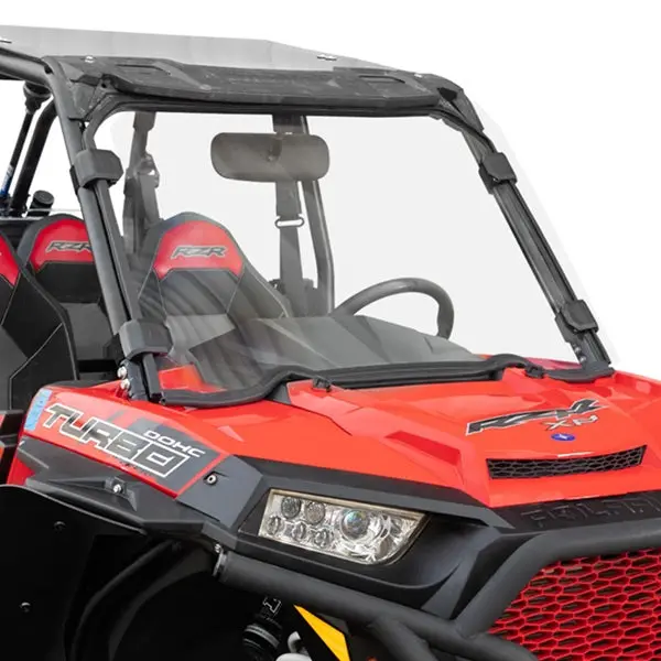 Superatv Polaris Rzr 900 Scratch Resistant Full Windshields 1