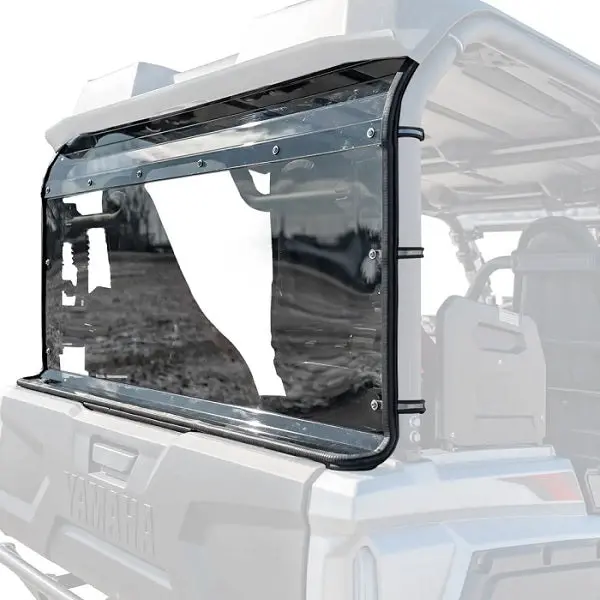 Superatv Yamaha Wolverine X4 850 Rear Windshield (2018+) 1