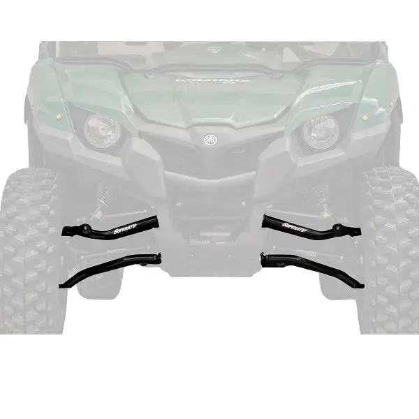 Superatv Yamaha Wolverine 700 High Clear 1.5" Offset A-Arms 1