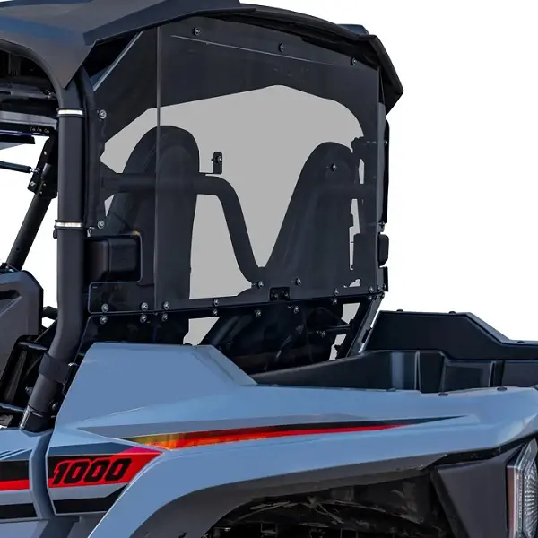 Superatv Yamaha Wolverine X2 1000 Rear Windshield 1