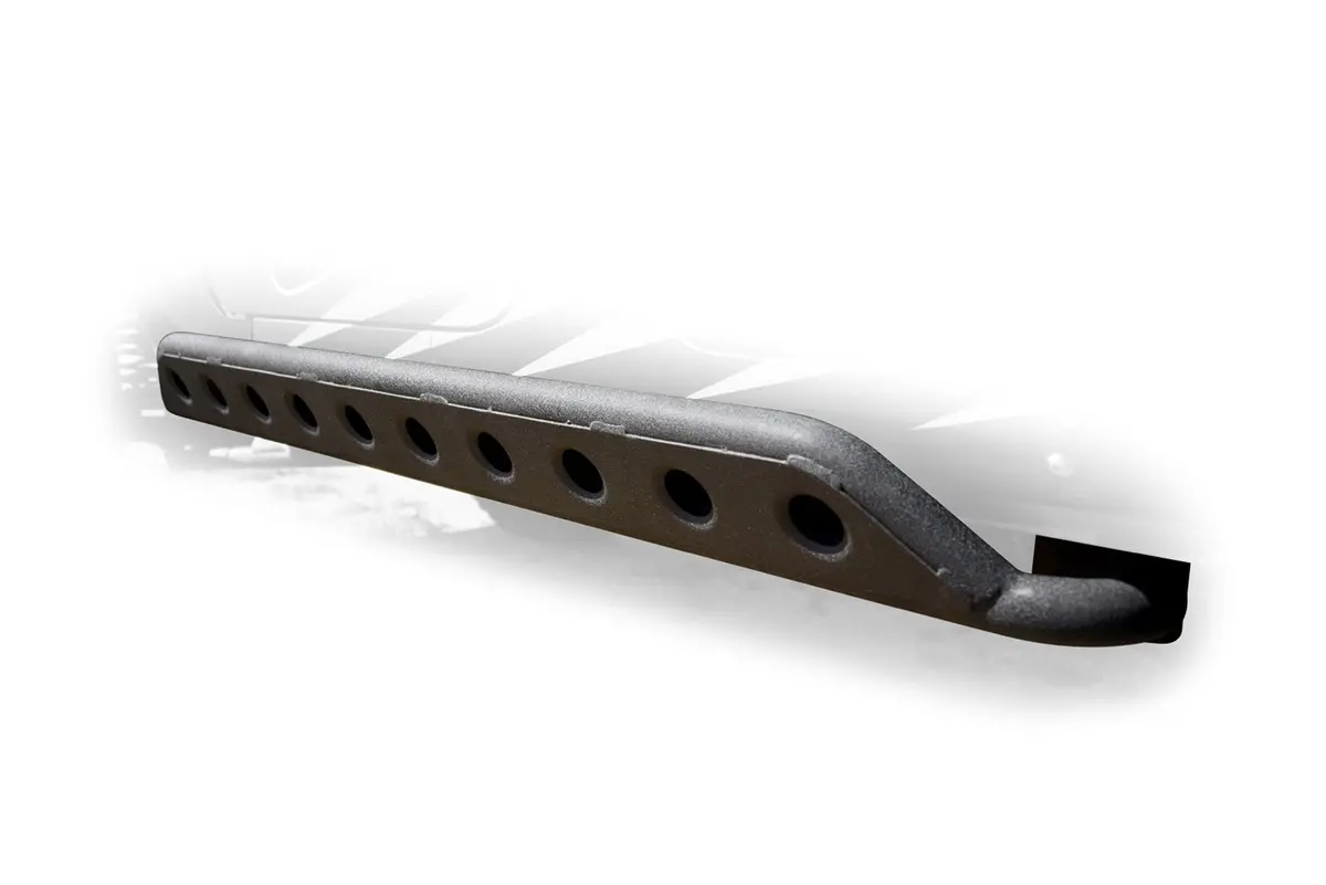 Jeep Jk Rock Guard/Sliders Plated W/Holes 07-18 Wrangler Jk 4 Door Steel 1