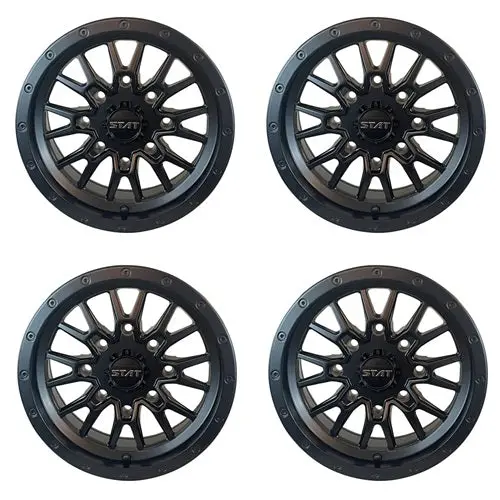 Stat-01 Wheels - Satin Black 1